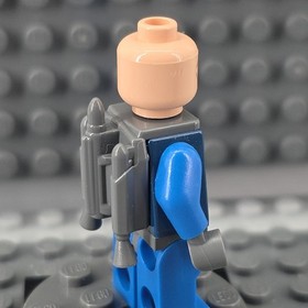 LEGO Star Wars - Mandalorian Death Watch Warrior SW0296 & Minigun From Set 7914