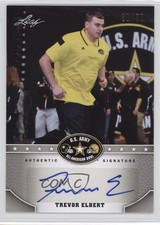 2015 Leaf US Army All-American Bowl Silver 30/50 Trevor Elbert #BA-TE1 Auto 0f8
