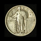 1919 25C Standing Liberty Silver Quarter - Free Shipping USA