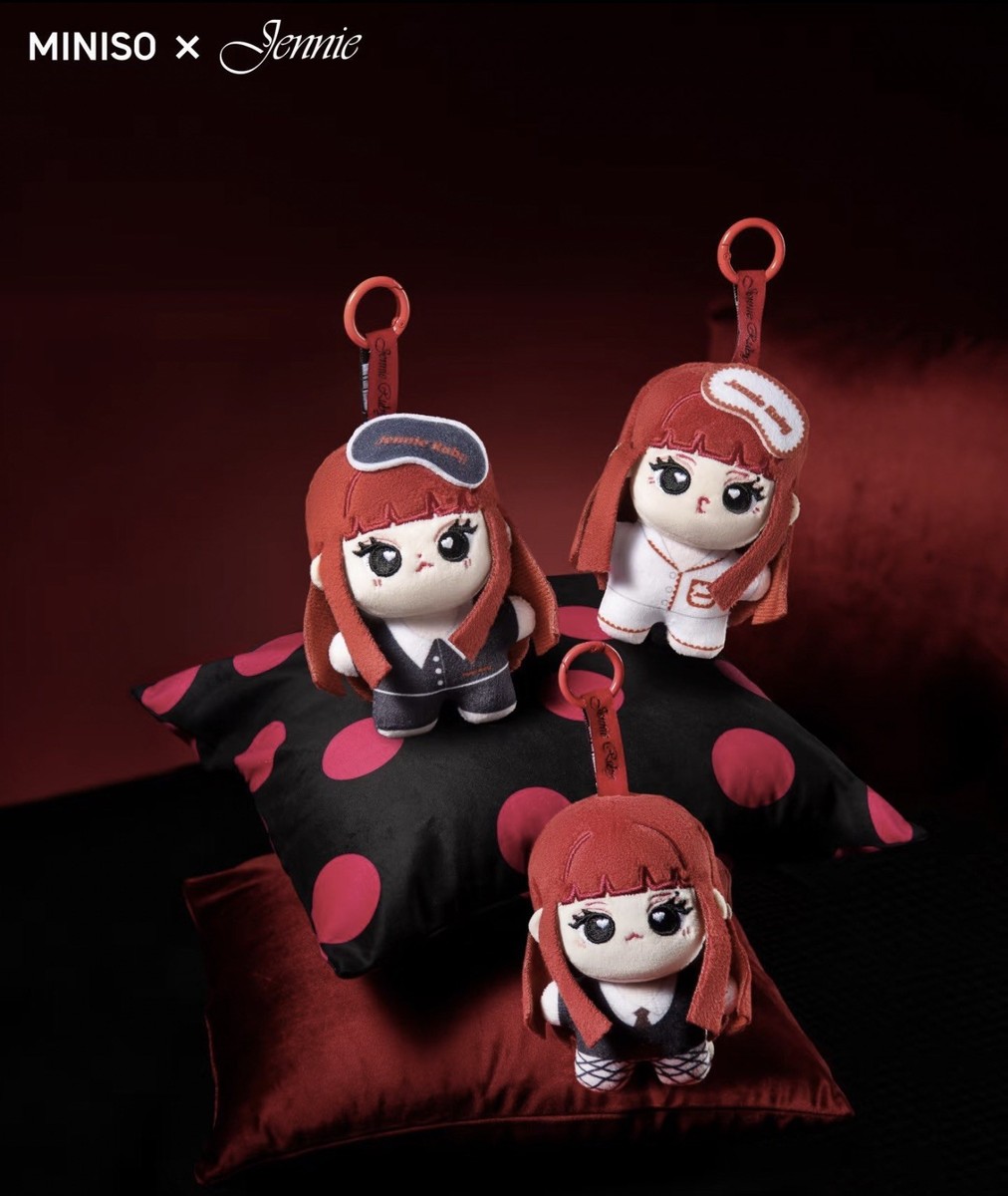 Blackpink Jennie X Miniso Plush Keyring Doll PRE ORDER | eBay