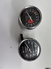 Genuine Kawasaki 500 H1 1969/1971 Speedometer + Tachometer fully refurbished 