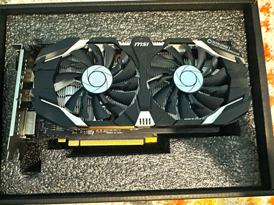 MSI NVIDIA GeForce GTX 1060 6GB GDDR5 PCIe x16 HDMI DP DVI CUDA