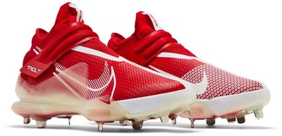 Nike Force Zoom Mike Trout 7 Baseball Cleats Mens Size 13 Red White CI3134-602
