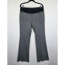 Express Womens 6R Editor Gray Wide Leg Dress Pants Workwear Career Classic