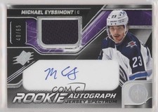 2022-23 SPx Rookie Jersey Spectrum 40/65 Tier 1 Michael Eyssimont #MY Auto 12cy