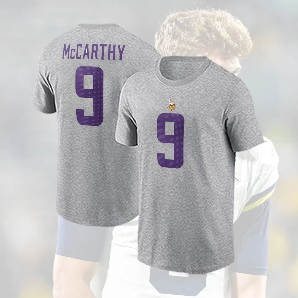 J.J. McCarthy #9 Minnesota Vi.kings Must-Have Game Day Fan Apparel