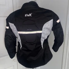 HWK Spyder Motorcycle Motorbike Vented And Armored Jacket Size X-Large Women’s