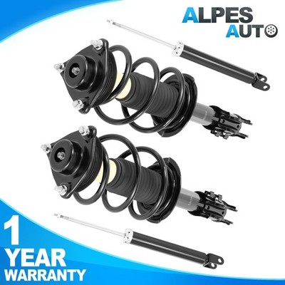 4PCS Front+Rear Shock Struts Assembly For 11-14 Hyundai Sonata Kia Optima 2.0L