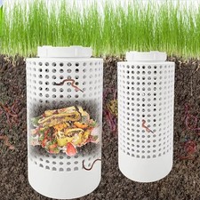 1 Pcs Outdoor Plastic Earthworm Compost Bin Underground Worm Compost Bin Compost
