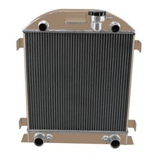 1928-1929 Ford Model A Flathead V8 Engine Atmt 4 Row Aluminum Radiator 1928-1929 Ford Model A Flathead V8 Engine Atmt 4 Row Aluminum Radiator