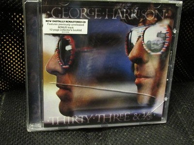 Thirty Three & 1/3 by Harrison, George (CD, 2004) New Sealed