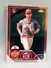 Jake Alu Washington Nationals 2023 Topps Chrome RC