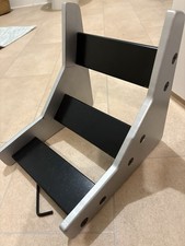 Korg Volca Triple MDF Stand Rack - Synths & Wood - custom analogue silver finish