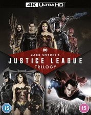 Image of ZACK SNYDER'S JUSTICE LEAGUE TRILOGY [2021] [REGION FREE] 4K UHD BLU-RAY