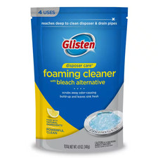 Glisten 4-Count Lemon Disposer Care Foaming Cleaner 6-Pack 