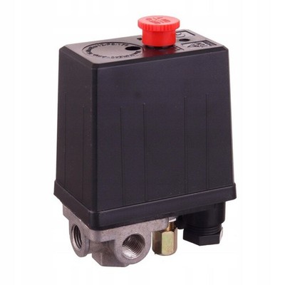 4-Wege 240V Druckschalter Schalter Fuer Kompressor Kompressoren 90-120 PSI DHL