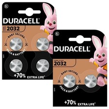 Duracell 2032 Battery CR2032 BR2032 DL2032 3v Coin Lithium Cell Button Batteries