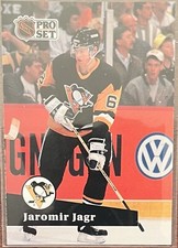 1991-92 Pro Set Hockey #183, Jaromir Jagr 