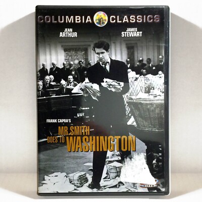 Mr. Smith Goes To Washington (DVD, 1939, Full Screen) James Stewart  Jean Arthur