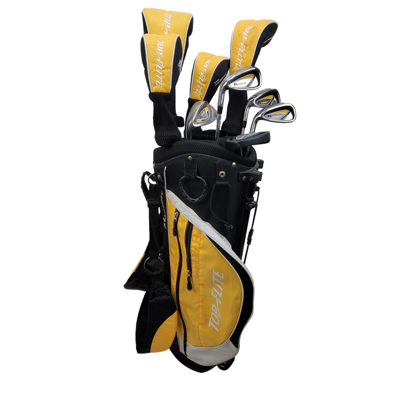 Top Flite XL Varsity Teen 9 Piece Golf Club Set & Bag Left Hand Regular