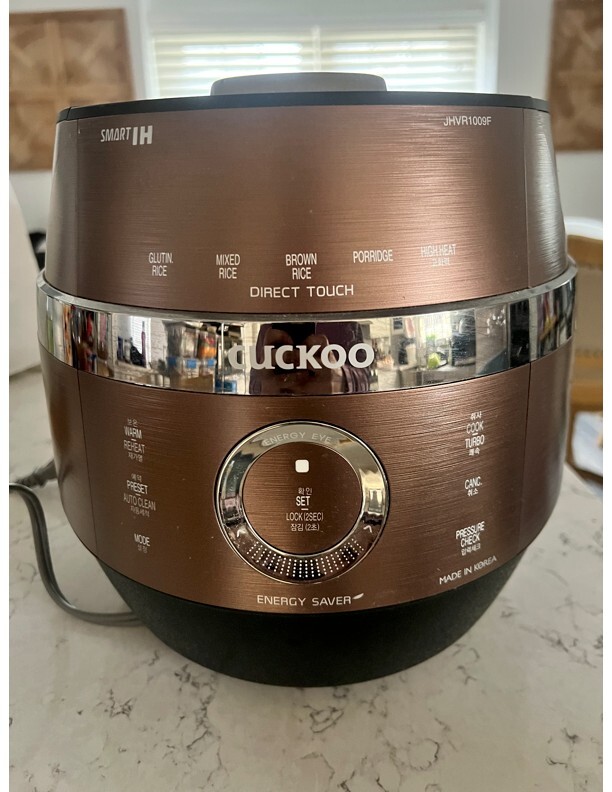 Cuckoo Induction Heating Electric Pressure Rice Cooker (CRPJHVR1009F