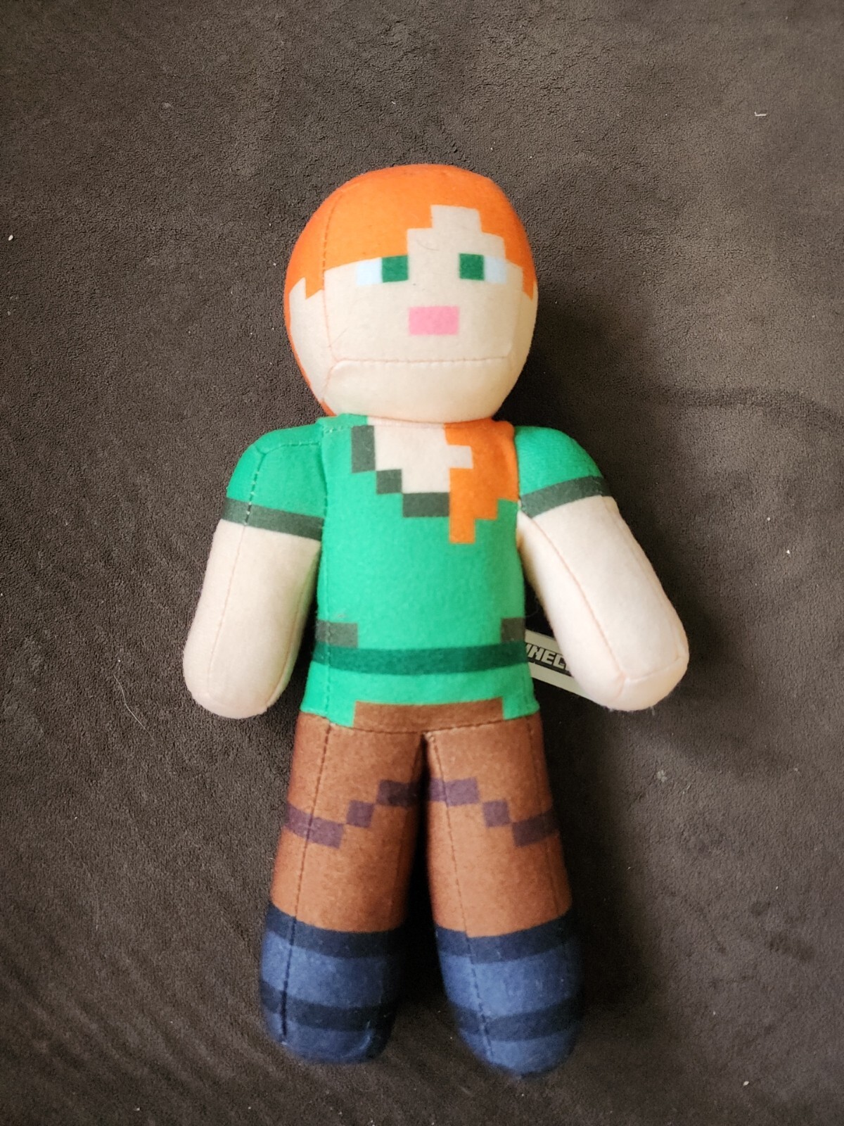 9&rdquo; Minecraft Alex Girl Character Soft Plush Collectible Toy Factory 