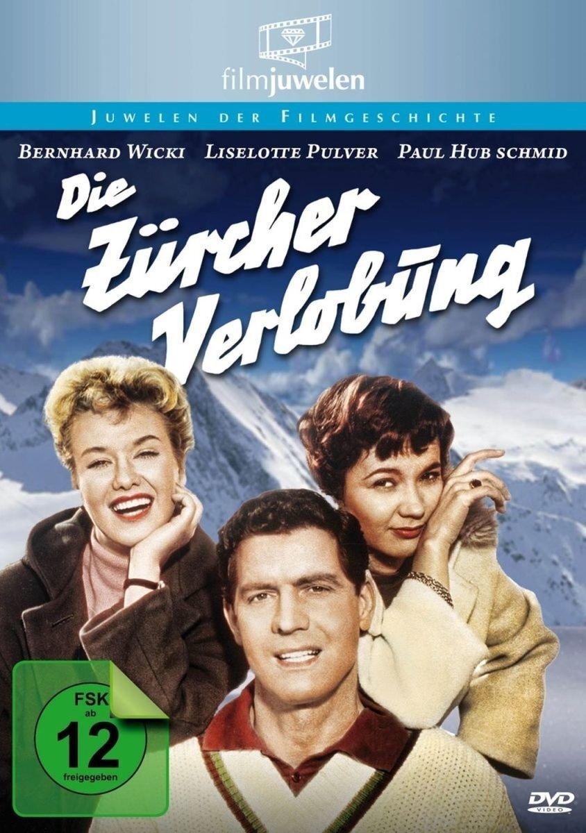 Die Zürcher Verlobung (Filmjuwelen) (DVD) Liselotte Pulver Paul Hubschmid