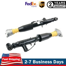 Pair Rear Shock Absorbers Struts with Electric Fit Audi A6 S6 C6 4F 2005-2012