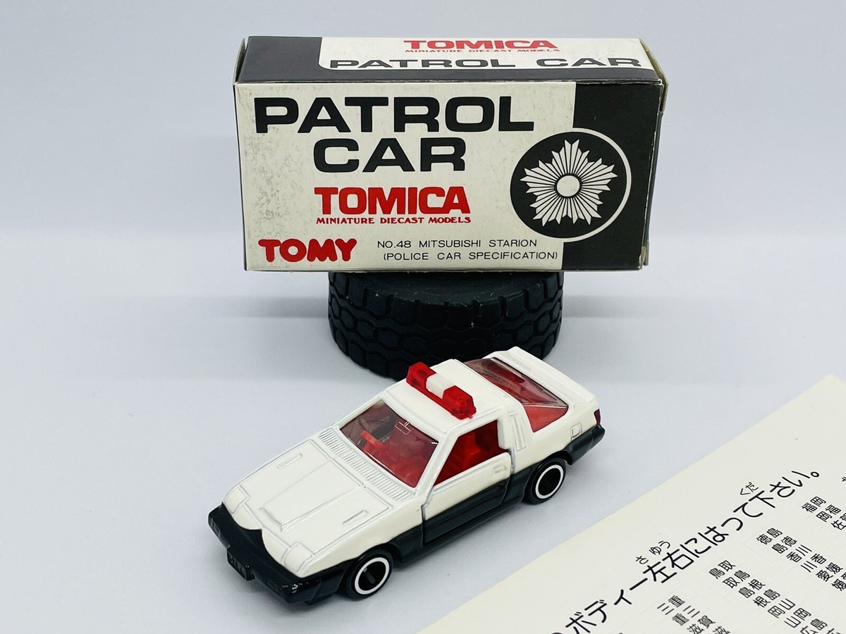 Tomica 48-4-2 Mitsubishi Starion - Police Car Fair - Made In