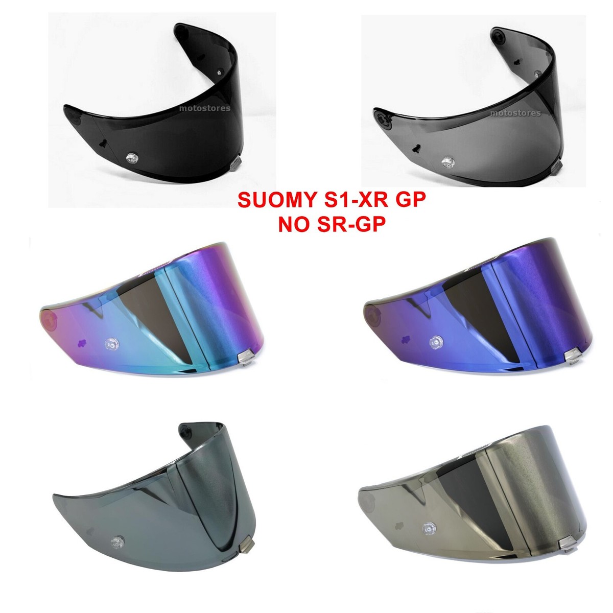 Suomy Visor Original S1-XR GP e SR-GP EVO (NOT SR-GP) pinlock
