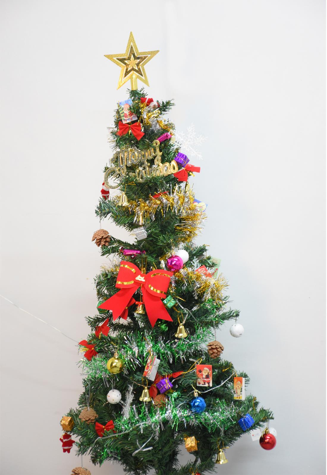 5FT Christmas Tree Led Lights Xmas 80Pcs Ornaments Home Traditional