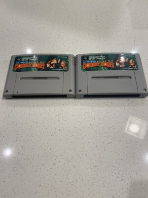 Super Donkey Kong 1 Country Super Famicom SFC Japan import US Seller Tested Work