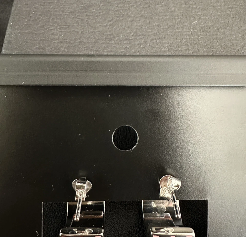 Conjunto Coach Logo Blush Rosa Esmalte/Plata Aro Pendientes Brazalete Bisagras Pulsera Foto 2 de 4