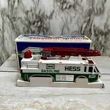 Hess 1996 Christmas Release Emergency Gasoline Toy Truck In Box No Batteries