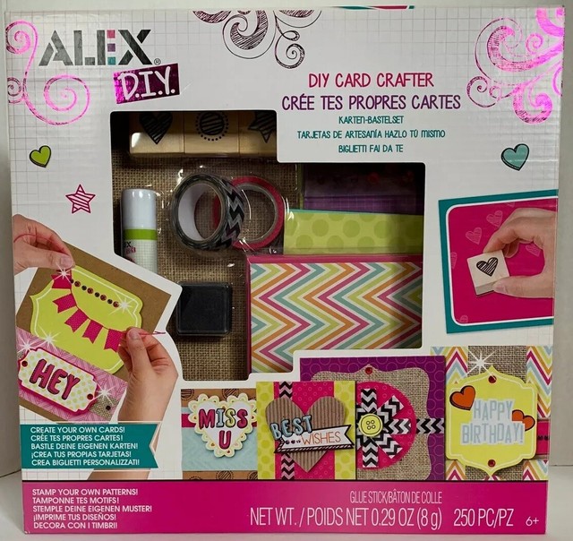 alex diy card crafter kit