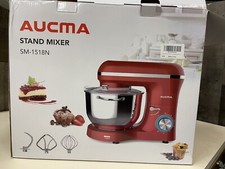Aucma Stand Mixer,6.5-QT 660W 6-Speed Tilt-Head Food Mixer, Kitchen Electric Mix