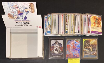 2023 Bandai One Piece TGC AWAKENING OF THE NEW ERA OP-05 full Set Complete Eng!