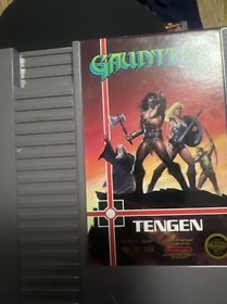 Gauntlet Tengen (Nintendo NES, 1987) AUTHENTIC Cartridge Only TESTED!