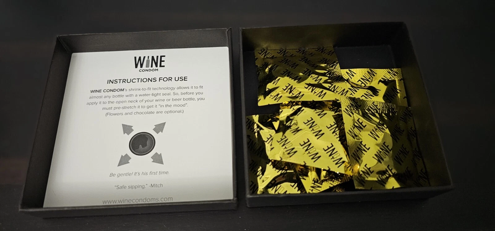 The Original Wine Condom