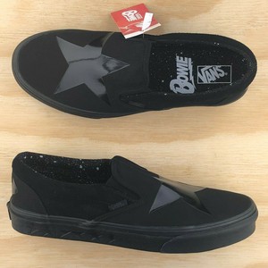 david bowie vans black