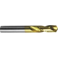 Guhring 9006590084000 Stub Drill Bit: 0.3307" Diam 130deg Cobalt Coated, RH Cut,