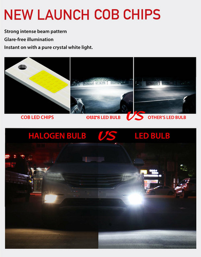 9145 9140 9005 LED bombillas antiniebla xenón blanco para Colorado 2019 - Imagen 3 de 12