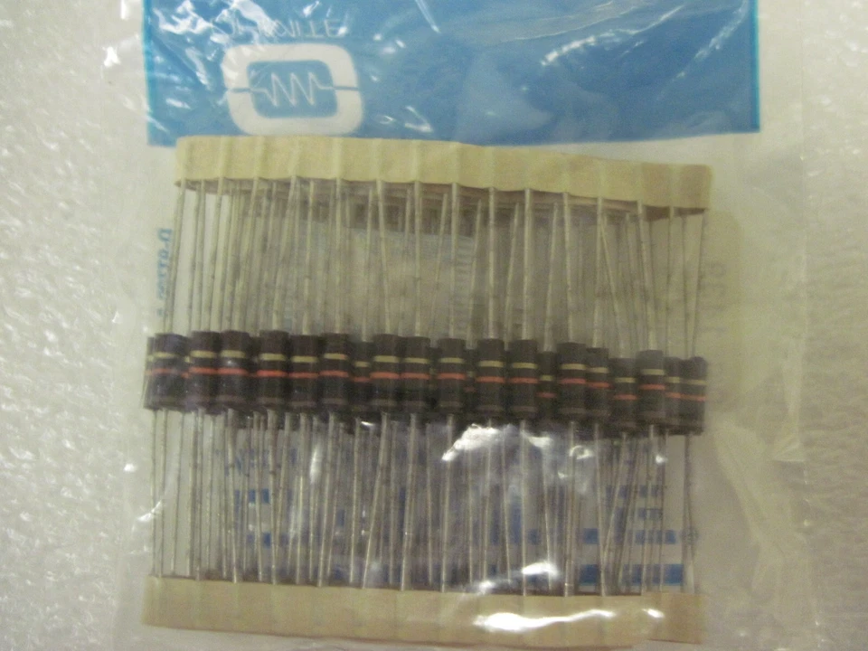 OF103JE RESISTENCIA DE CARBONO OHMITE (BOLSA DE FÁBRICA DE 100) Foto 2 de 2