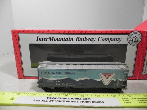 HO FREIGHT CAR INTERMOUNTAIN 45553802 Pepper PKNG "Azul" R4023 Reefer #2302 | Zustand: Used