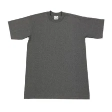 Vintage 90s Pro Club Heavy Weight Grey Blank T-Shirt Men's Size Large Tall