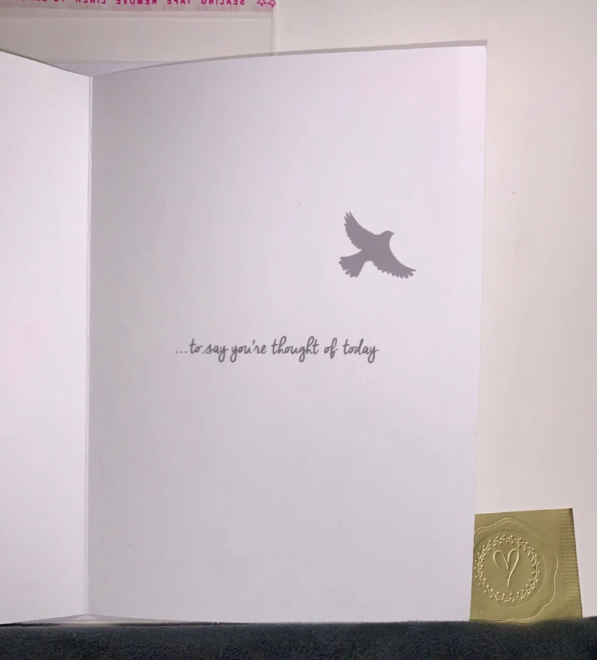 Encouragement Thinking of You Card! Sending Warm and Caring - Image 2 of 2