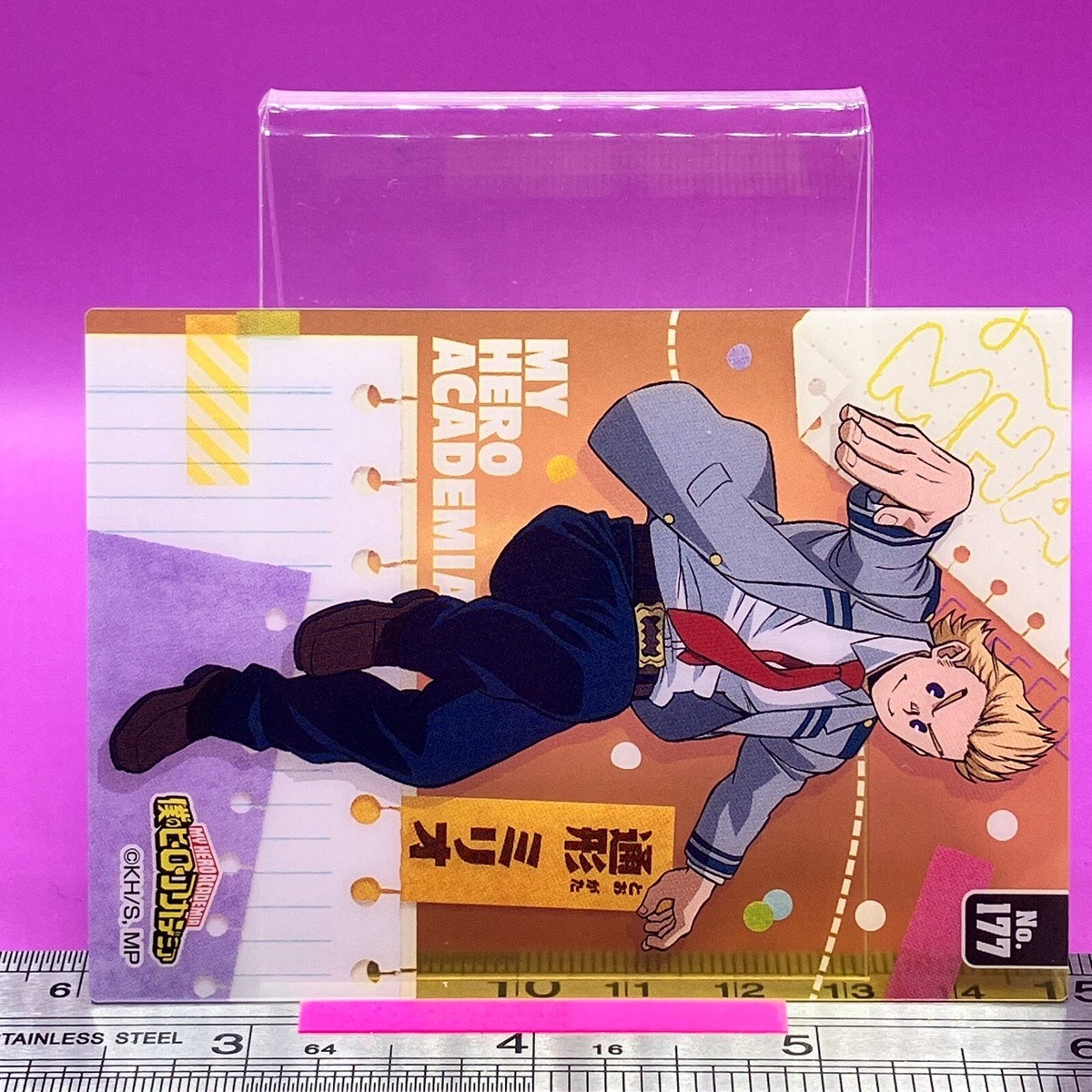 Mirio Togata / Lemillion 177 My Hero Academia MHA Trading Card TCG