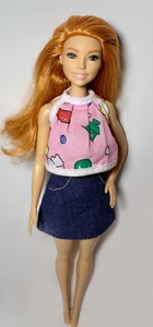 barbie fashionista red hair