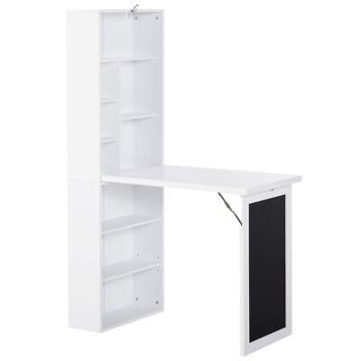 Ausklappbarer wandelbarer Schreibtisch Wandschrank mit Tafel und Seitensch