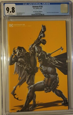 BATMAN 118 CGC 9.8 KAEL NGU MINIMAL TRADE VARIANT 1ST APPEARANCE ABYSS